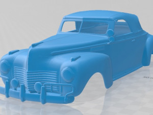 chrysler new yorker highlander 1940 printable body car 3D Print Model