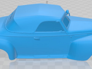 chrysler new yorker highlander 1940 printable body car 3D 打印模型