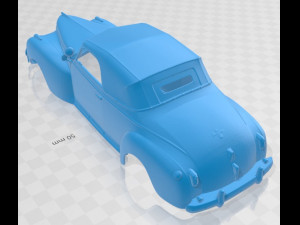 chrysler new yorker highlander 1940 printable body car 3D 打印模型