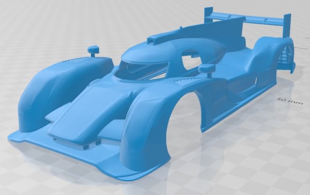 audi r18 tdi 2011 printable body car Modelo de impresión 3D .c4d .max .obj .3ds .fbx .stl .blend 