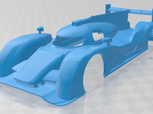 audi r18 tdi 2011 printable body car 3D Print Model