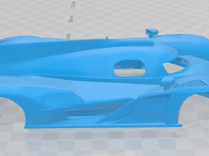 audi r18 tdi 2011 printable body car Modelo de impresión 3D
