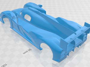 audi r18 tdi 2011 printable body car Modelo de impresión 3D