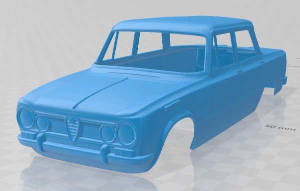 Alfa Romeo Giulia GTA KS wide body kit 3D Print Model in Automotive 3DExport