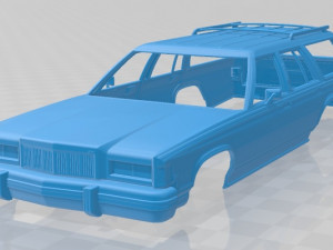mercury marquis colony park 1981 printable body car Modelo de impresión 3D