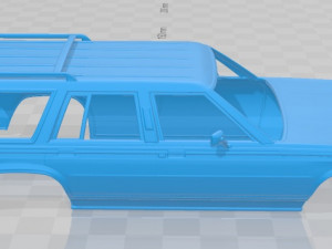 mercury marquis colony park 1981 printable body car Model Cetak 3D