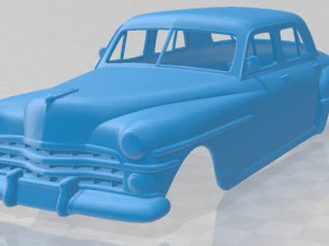 chrysler new yorker sedan 1950 printable body car 3D Print Model
