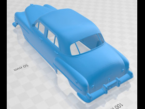 chrysler new yorker sedan 1950 printable body car Modelo de Impressão 3D