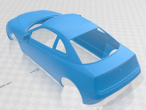 alfa romeo gtv 1995 printable body car 3D 프린트 모델