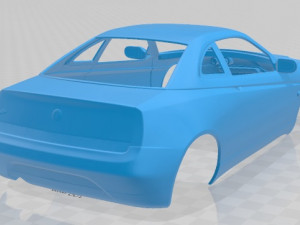 alfa romeo gtv 1995 printable body car 3D 프린트 모델
