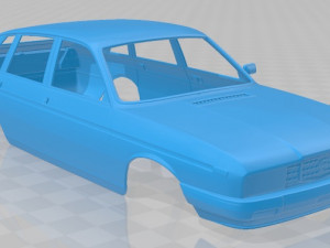 lancia gamma berlina 1976 printable body car 3D Принт Модель