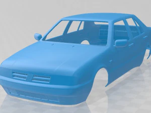 fiat croma 1993 carrocer&iacute;a imprimible coche Modelo de impresión 3D