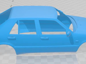fiat croma 1993 printable body car 3D Print Model