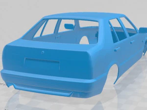 fiat croma 1993 printable body car 3D Print Model