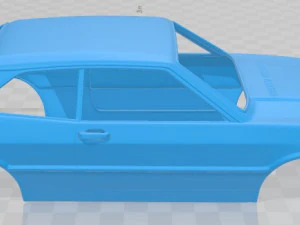 volkswagen scirocco 1977 printable body car 3D Print Model