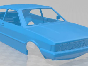 volkswagen scirocco 1977 printable body car 3D Print Model