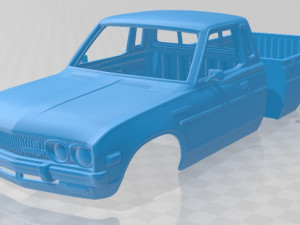 datsun 620 kingcab 1977 printable body car 3D Print Model