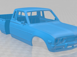 datsun 620 kingcab 1977 printable body car 3Dプリントモデル