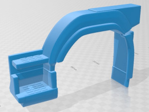 volvo fmx 2013 printable cabin truck 3D-Druckmodell