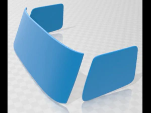 volvo fmx 2013 printable cabin truck 3D Print Model