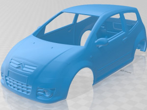 citroen c2 2008 printable body car 3Dプリントモデル