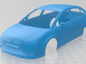 시트로엥 C4 2008 인쇄 가능한 차체 3D 프린트 모델