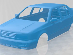 carro volkswagen jetta 1992 para impress&atilde;o Modelo de Impressão 3D