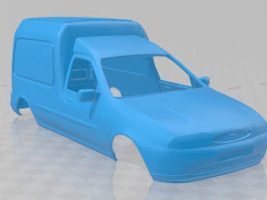 courier van 1999 printable body van 3D Print Model