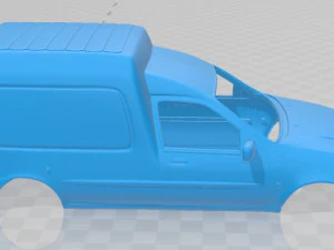 courier van 1999 printable body van 3D Print Model