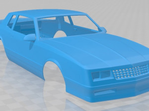 monte carlo ss 1986 printable body car Modelo de impresión 3D