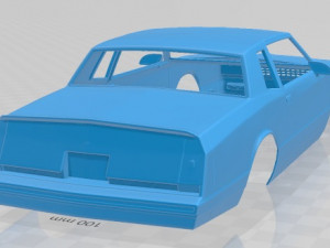 monte carlo ss 1986 printable body car Modelo de impresión 3D
