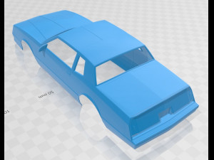 monte carlo ss 1986 printable body car Modelo de impresión 3D