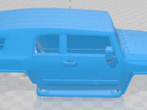 toyota fj cruiser vxr 2011 printable body car Modelo de Impressão 3D