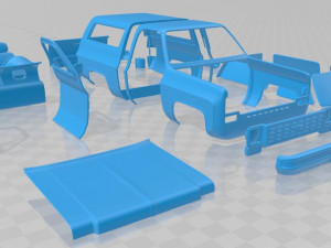 blazer k5 1976 printable car Modello di stampa 3D