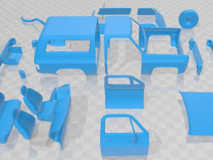 blazer k5 1976 printable car Modello di stampa 3D