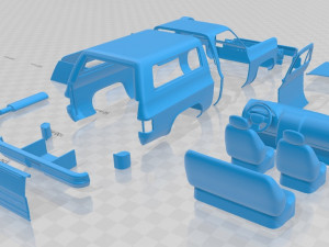 blazer k5 1976 printable car Modello di stampa 3D