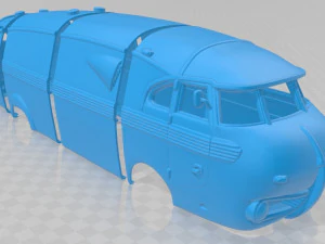 camioneta pegaso bacalao con carrocer&iacute;a imprimible Modelo de impresión 3D