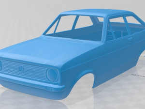 escort eu 1975 printable body car Modelo de impresión 3D