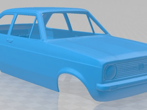 escort eu 1975 printable body car Modèles 3D en vedette
