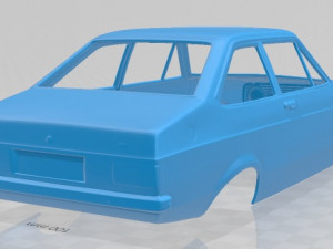 escort eu 1975 printable body car Modèles 3D en vedette