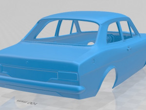 escort rs1600 1970 printable body car 3D प्रिंट मॉडल