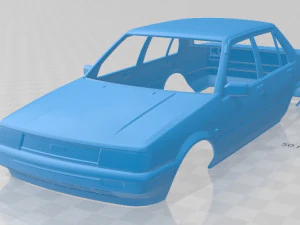 Toyota Corolla E80 1983 carroceria imprimível Modelo de Impressão 3D