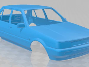 toyota corolla e80 1983 carrocer&iacute;a imprimible coche Modelo de impresión 3D