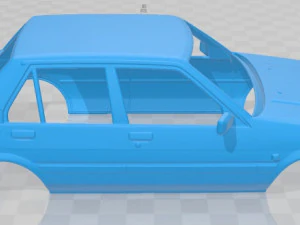 toyota corolla e80 1983 carrocer&iacute;a imprimible coche Modelo de impresión 3D