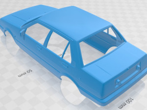 toyota corolla e80 1983 printable body car Modello di stampa 3D