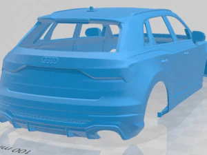 rs q3 2020 printable body car 3D Print Model