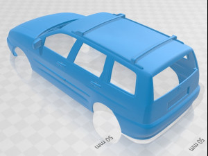 volkswagen polo variant 1997 printable body car 3D Baskı Modeli
