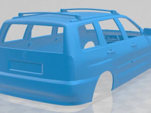volkswagen polo variant 1997 printable body car 3D Print Model