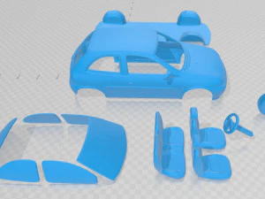 opel corsa b 1988 printable car 3D Print Model
