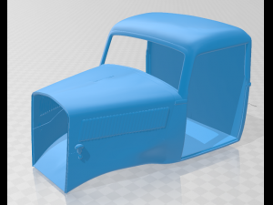 opel blitz 1940 printable cabin truck 3D printmodel